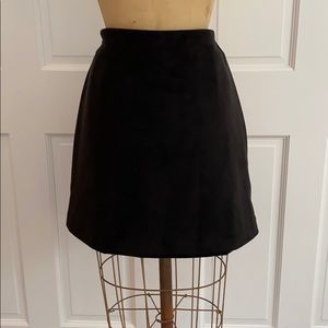 Banana Republic Suede mini skirt